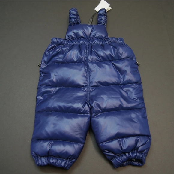 BURBERRY Baby "Lupi" Puffer Snowbib sz 6M NWT - Picture 7 of 7